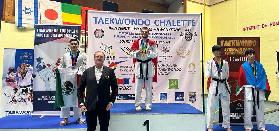 ALİCAN ÖZCAN AVRUPA ŞAMPİYONU OLDU Fransa’da düzenlenen Avrupa Para Taekwondo Açık Şampiyonasında Karabüklü hemşehrimiz milli