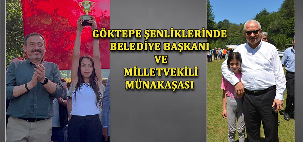 Yıllar önce Yenice’de düzenlenen Göktepe Şenliklerinde Belediye Başkanı Zeki Çaylı