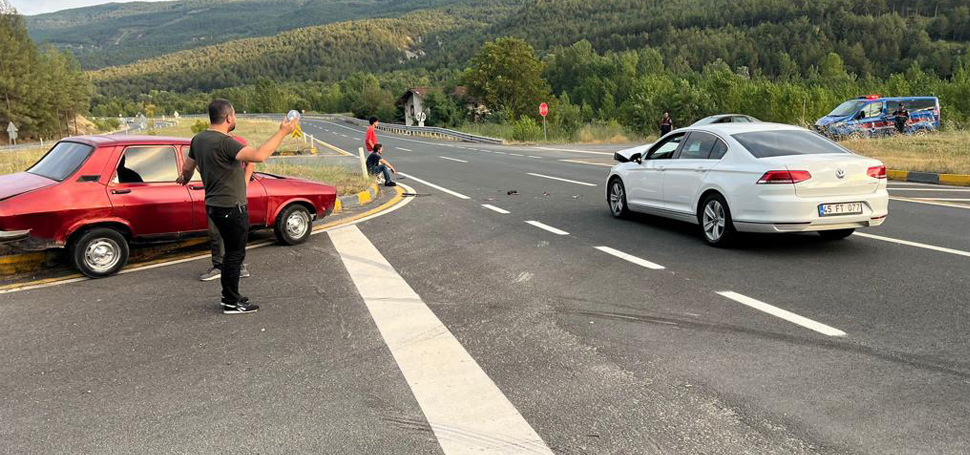Karabük’ün Safranbolu ilçesinde meydana gelen trafik kazasında bir kişi yaralandı.