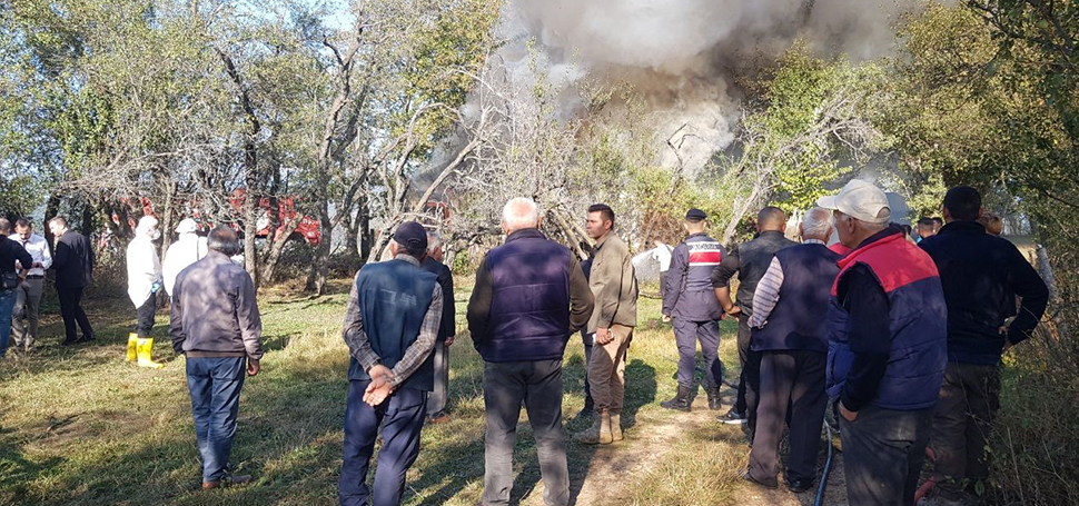 Karabük‘te son iki günde 9 yangın çıkan Ovacık ilçesinde bir