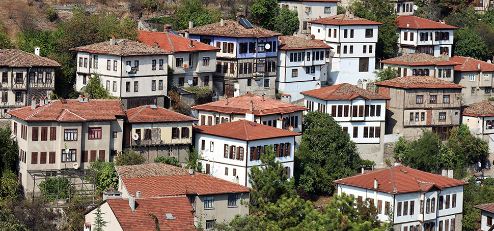 Safranbolu evleri mimarisiyle örnek oluyor