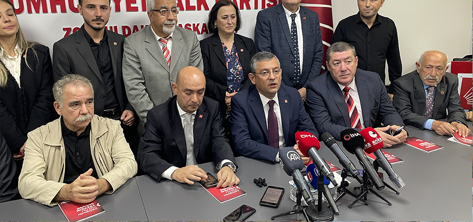 CHP Genel Başkanlığına adaylığını açıklayan Grup Başkanı Özgür Özel, “10
