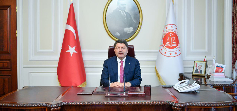 Adalet Bakanı Yılmaz Tunç, Cumhuriyetin 100. Kuruluş Yıldönümü nedeniyle bir