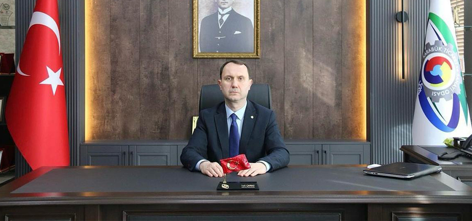 Karabük Ticareti ve Sanayi Odası(KTSO) Yönetim Kurulu Başkanı Fatih Çapraz