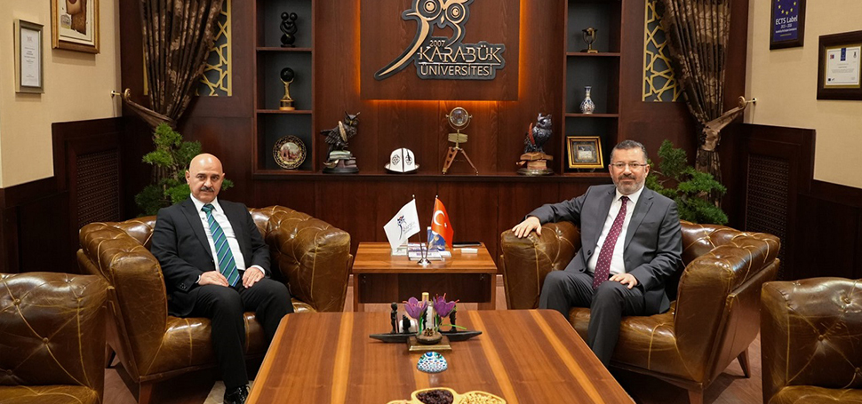 Düzce Üniversitesi Rektörü Prof. Dr. Nedim Sözbir, Karabük Üniversitesi Rektörü