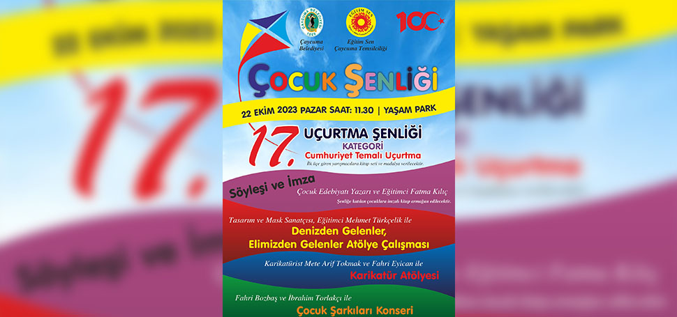 Çaycuma Belediyesinin Cumhuriyetin 100. Yılı Kutlama Etkinlikleri çerçevesinde Eğitim-Sen Çaycuma