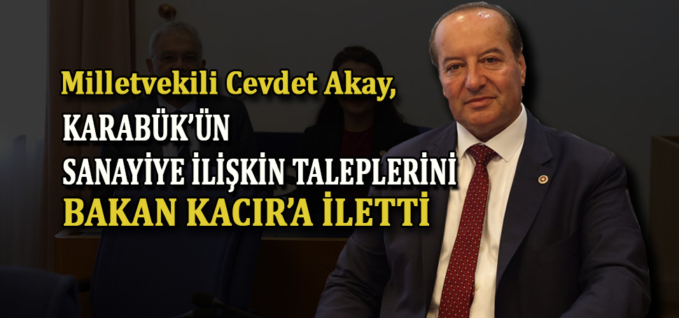 Plan Bütçe Komisyonu Üyesi ve CHP Karabük Milletvekili Cevdet Akay,