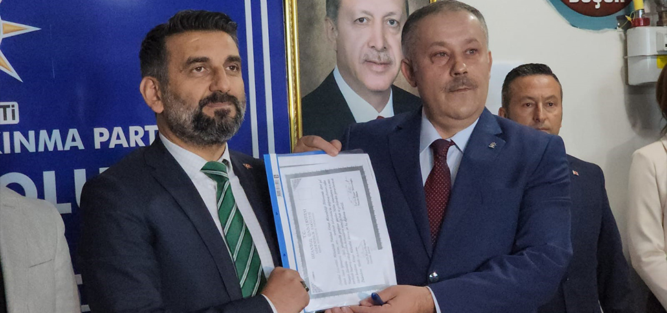 Hüseyin Gündoğdu aday adaylığı başvurusunu yaptı Karabük’ün Safranbolu ilçesinde 31 Mart Yerel seçimleri öncesi Belediye Başkanlığı