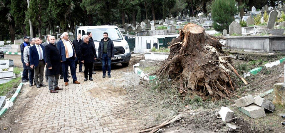 Kdz. Ereğli Belediye Başkanı Halil Posbıyık, 19 Kasım felaketinde fırtına