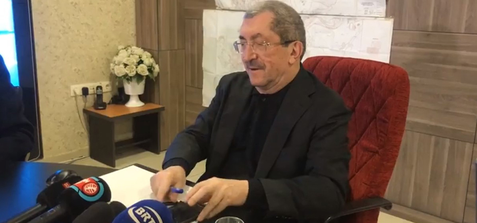 Karabük Belediye Başkanı Rafet Vergili bugün düzenlendiği basın toplantısında emeklilerin