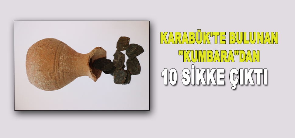 Karabük’ün Eskipazar ilçesindeki Hadrianopolis Antik Kenti’nde sürdürülen kazılarda, testi içinde