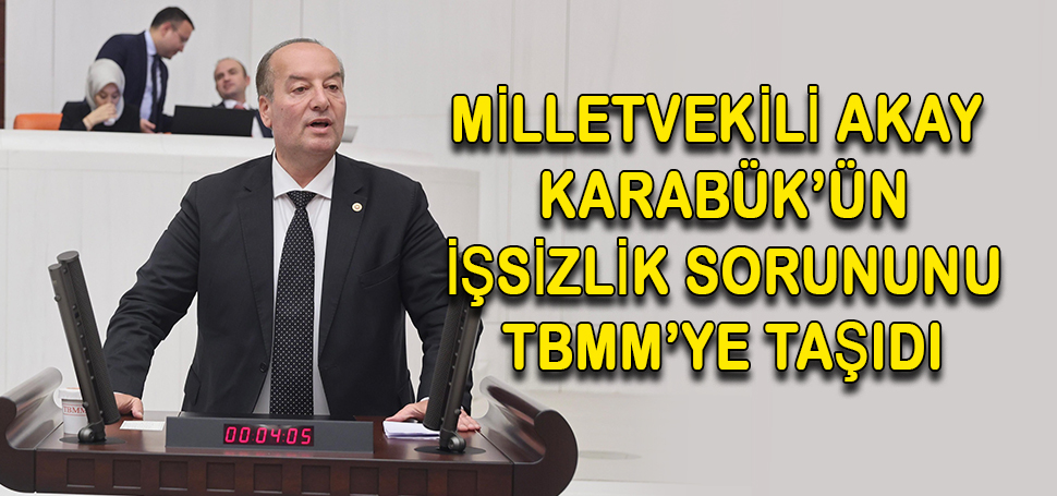 CHP Karabük Milletvekili ve TBMM Plan ve Bütçe Komisyonu Üyesi