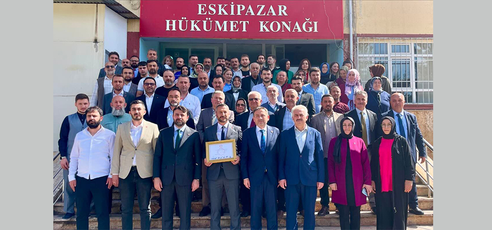31 Mart 2024 yerel seçimlerini zaferle sonuçlandıran Eskipazar Belediye Başkanı