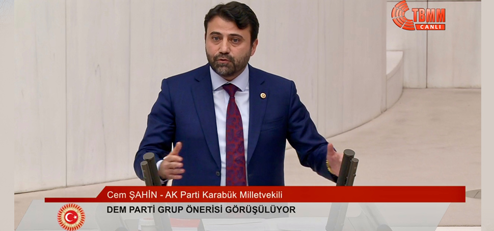 AK Parti Karabük Milletvekili Cem Şahin, 6-8 Ekim 2021 tarihlerinde