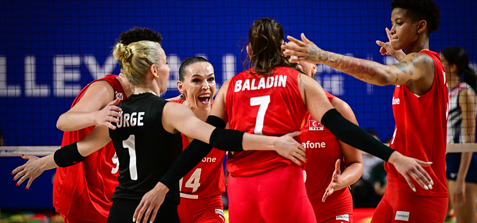 A Milli Kadın Voleybol Takımı, Dünya Milletler Ligi’nde (VNL) karşılaştığı