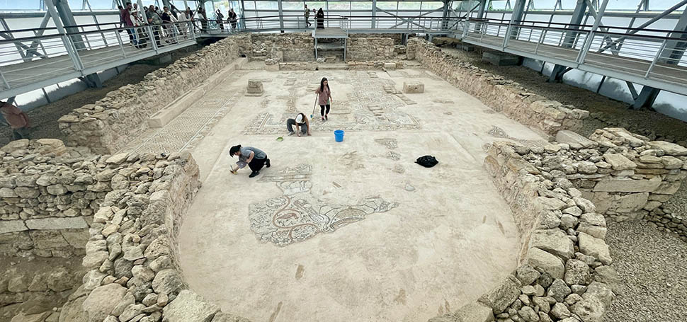 Karabük’ün Eskipazar ilçesindeki Hadrianopolis Antik Kenti’nde kazı çalışmaları devam ediyor.
