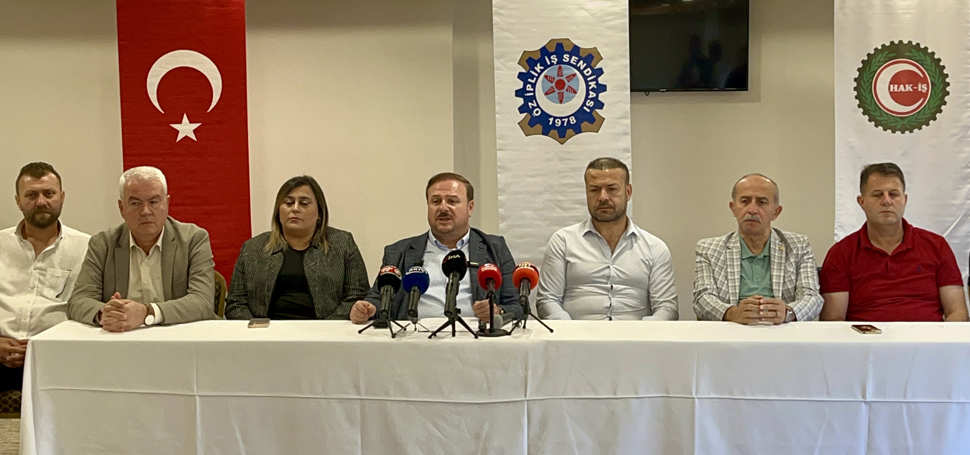 Öz İplik-İş Sendikası Genel Başkanı Rafi Ay, sendikal mücadelelerini daha