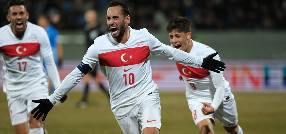 UEFA Uluslar B Ligi 4. Grup dördüncü maçında A Milli