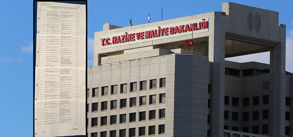 Ülke genelinde 5 milyon ve üzerinde borcu olan vergi mükellefleri