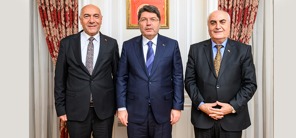 BRTV Yönetim Kurulu Başkanı Mehmet Çetinkaya ve Başkan Yardımcısı Osman