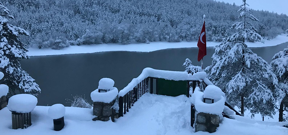 Türkiye’nin pek çok yerinde etkili olan kar yağışı bölgemizde de