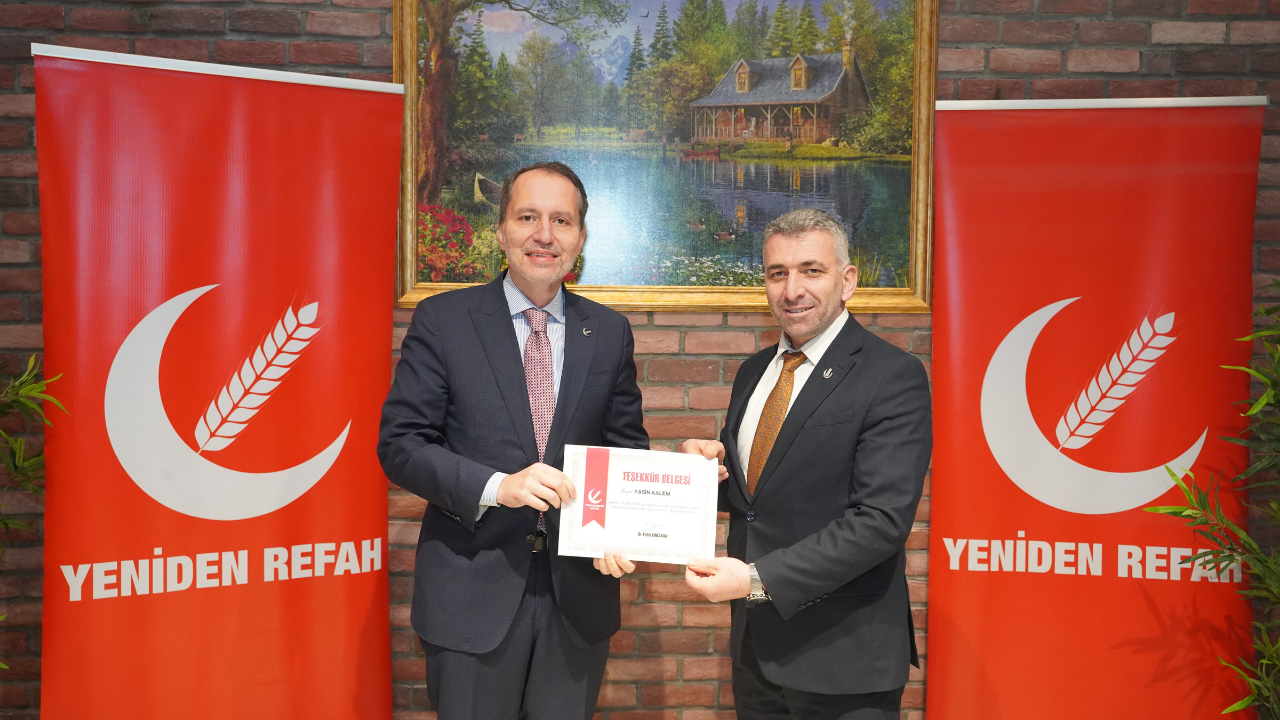 Yeniden Refah Partisi Bartın İl Teşkilat Başkanı Yasin Kalem, Türkiye