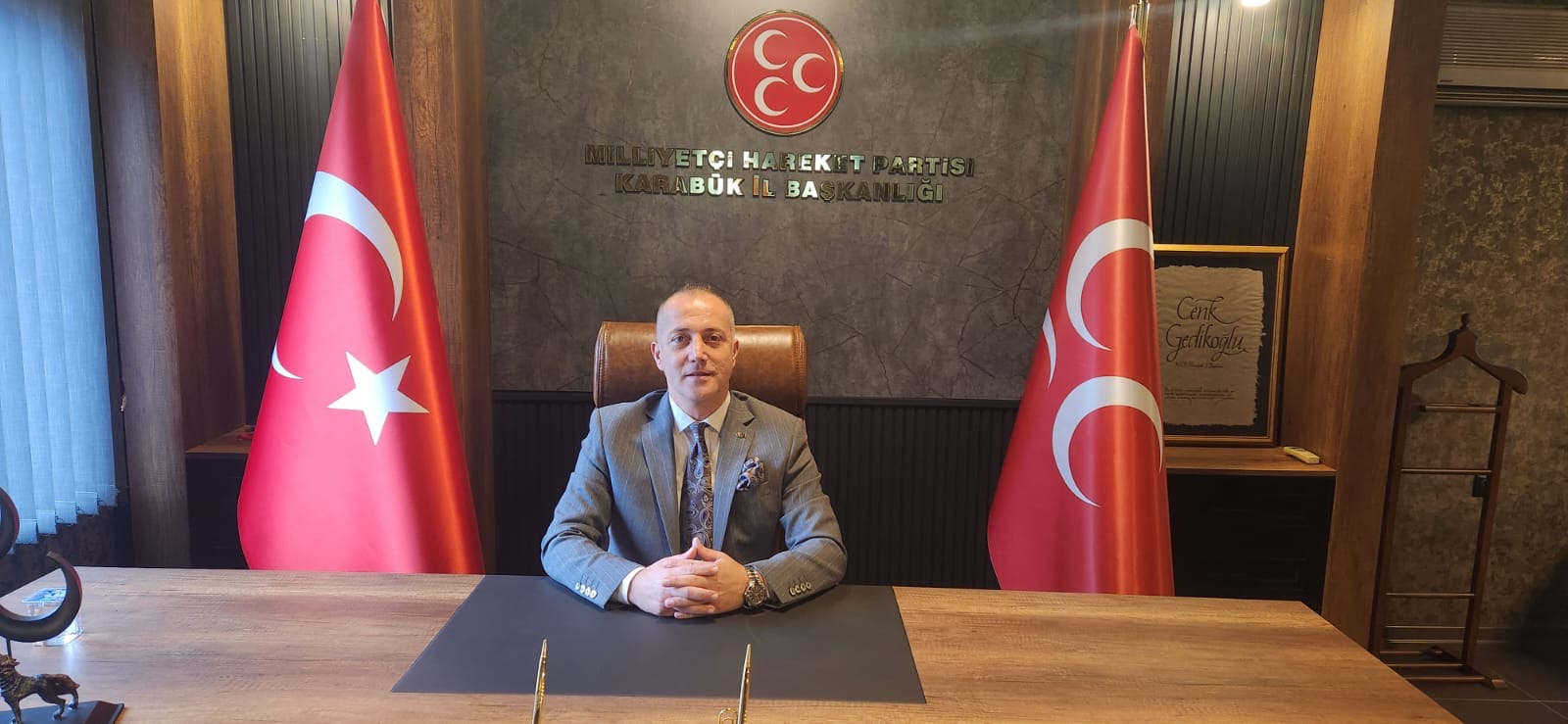 İYİ Parti Genel Başkanı Müsavat Dervişoğlu’nun Karabük ziyareti esnasında yaşanan