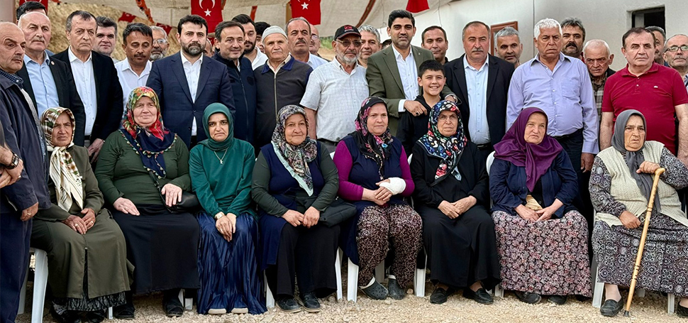 AK Parti Teşkilatı Kutluören Köyü’nü Ziyaret Etti