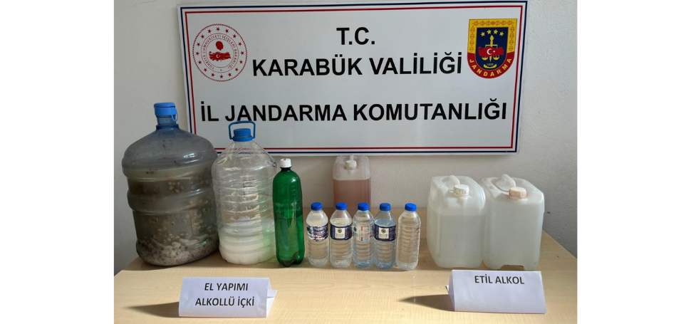 Safranbolu’da Kaçak Alkol Operasyonu: 1 Kişi Gözaltına Alındı