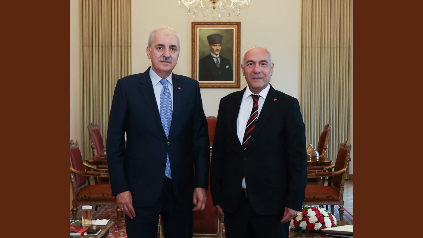 BRTV Yönetim Kurulu Başkanı Çetinkaya’dan TBMM Başkanı Kurtulmuş’a Ziyaret