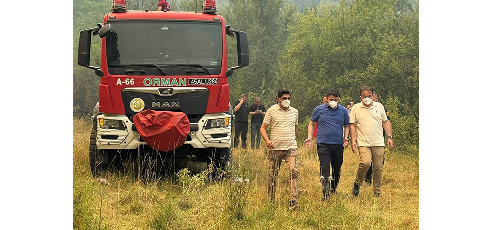 Karabük’teki Orman Yangınlarına Yönelik Açıklama: Devletimiz Tüm Gücüyle Sahada Karabük