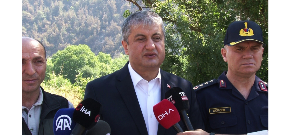 Karabük Valisi Mustafa Yavuz, Cildikısık mevkiinde 55 hektar alanda etkili olan