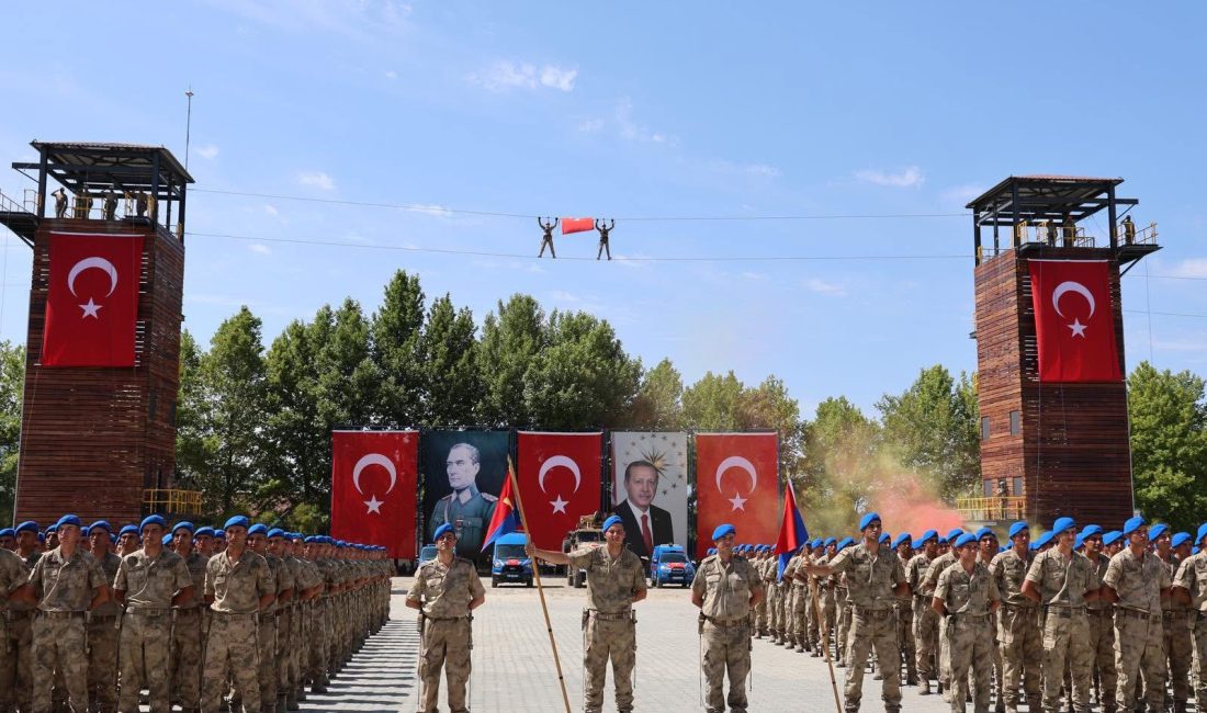 Karabük’te 37. dönem temel eğitimlerini tamamlayan 1619 uzman erbaş için