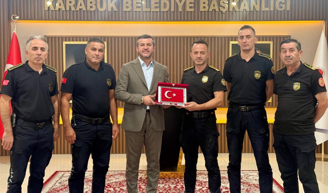 İtfaiye Teşkilatı’nın kuruluş yıldönümü ve İtfaiye Haftası dolayısıyla Karabük Belediyesi