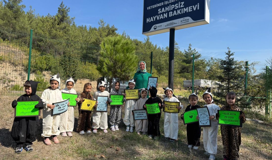 Karabük Belediyesi Atatürk Sosyal Yaşam Merkezi ana sınıfı öğrencileri, Okul