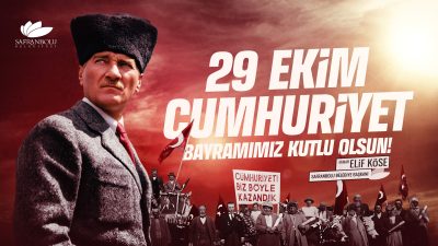 Safranbolu Belediye Başkanı Mimar Elif Köse, 29 Ekim Cumhuriyet Bayramı