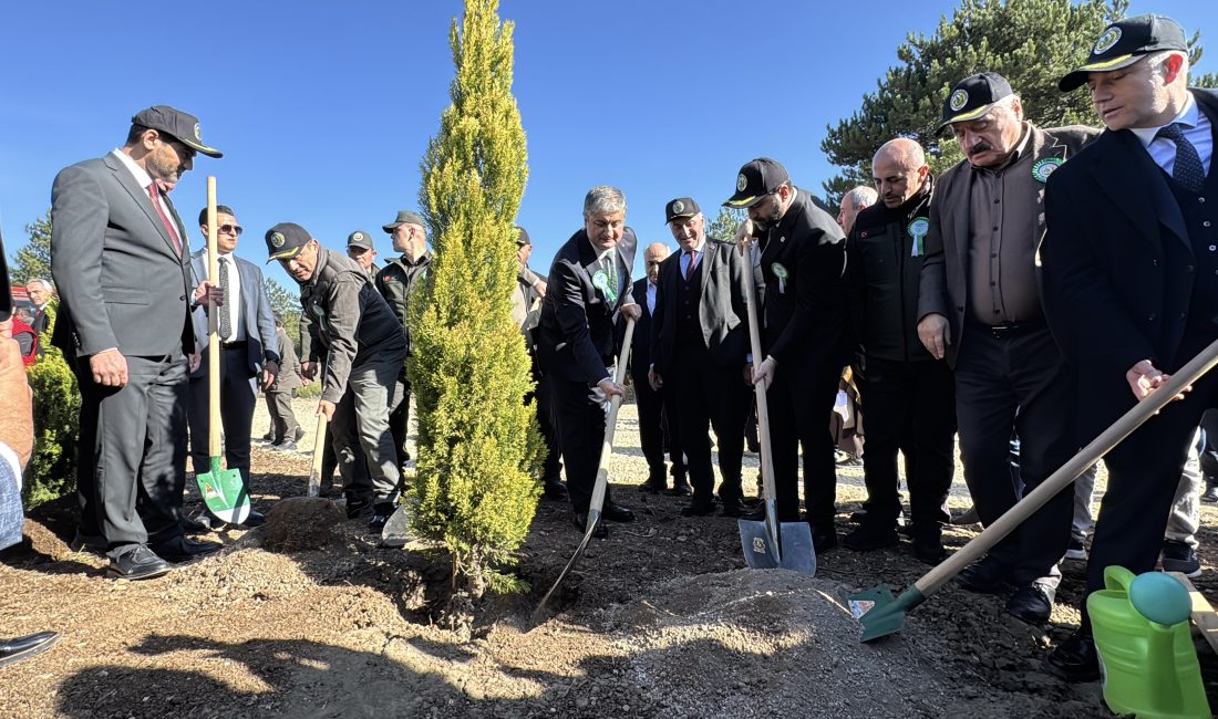 Karabük'te "11 Kasım Milli Ağaçlandırma Günü" dolayısıyla fidan dikim etkinlikleri