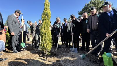 Karabük'te "11 Kasım Milli Ağaçlandırma Günü" dolayısıyla fidan dikim etkinlikleri