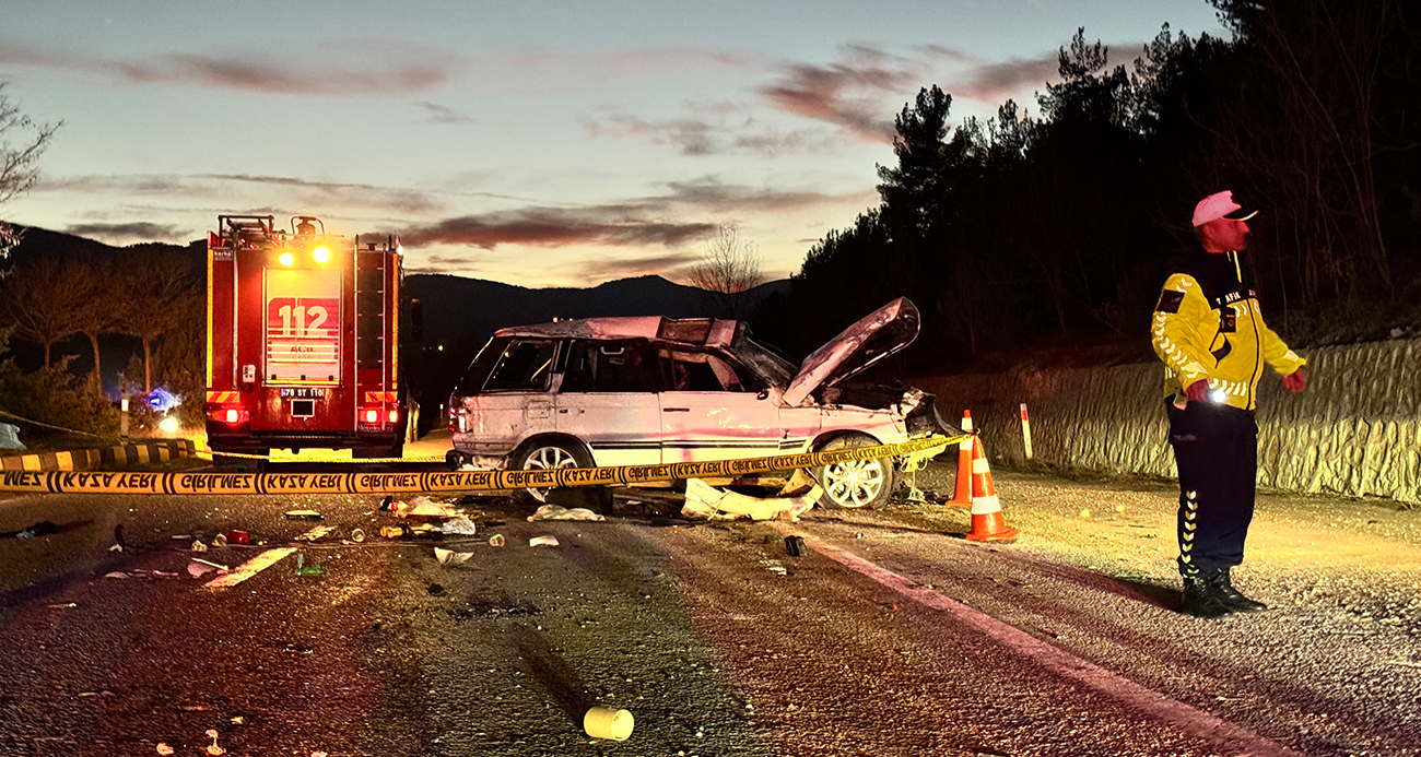 Karabük’ün Safranbolu ilçesinde mantar topladıktan sonra dönüş yoluna geçen aileyi