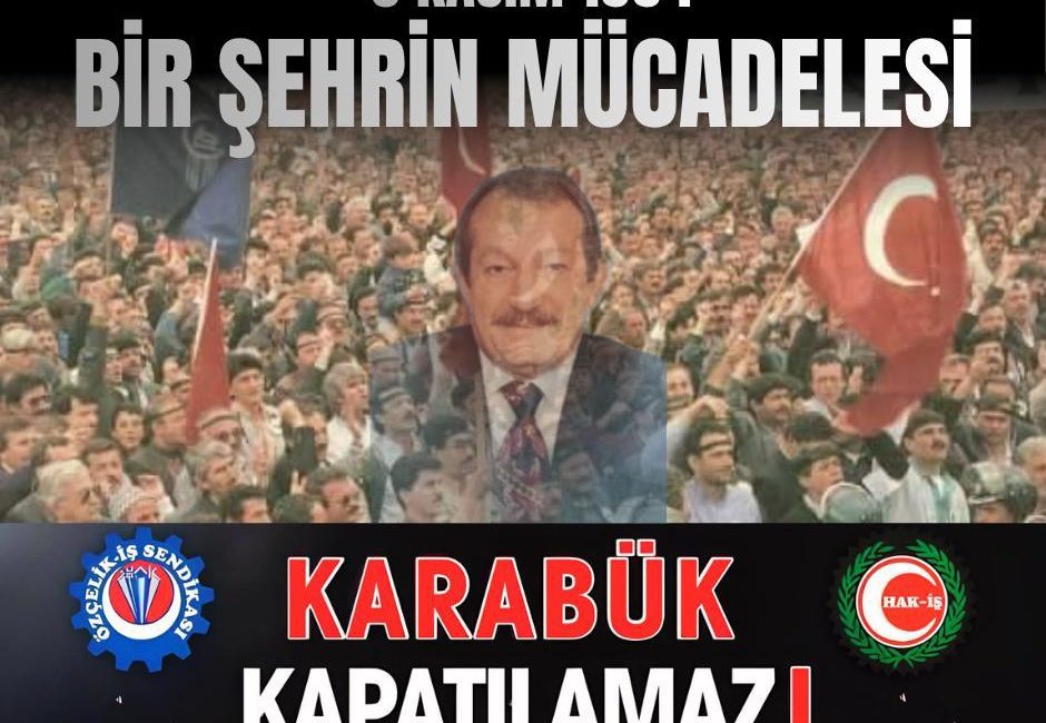 Karabük’ün simgesi haline gelen 8 Kasım Direnişi’nin 31. yıl dönümü