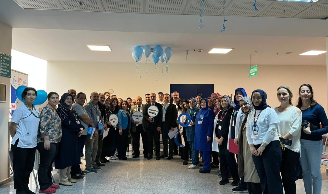 14 Kasım Dünya Diyabet Günü kapsamında, diyabet konusunda farkındalık oluşturmak