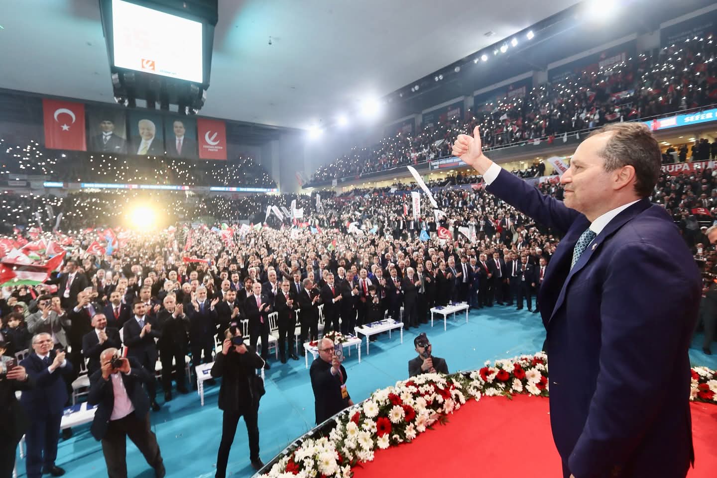 Yeniden Refah Partisi 3. Olağan Kongresi, Ankara Arena Spor Salonu’nda