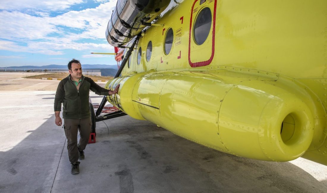 Denizli'de 2022 yılında düşen yangın söndürme helikopterinden yaralı kurtulan Kenan