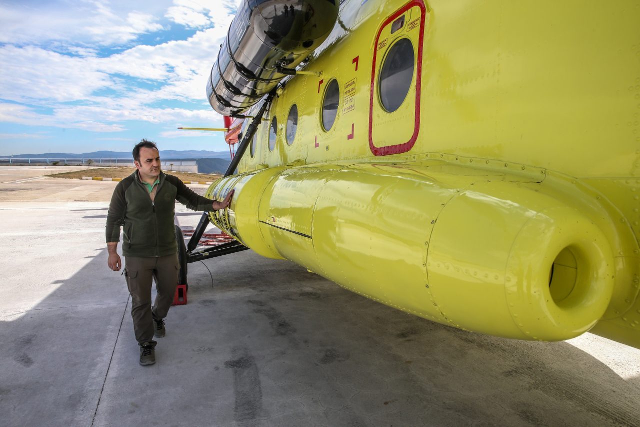 Denizli'de 2022 yılında düşen yangın söndürme helikopterinden yaralı kurtulan Kenan