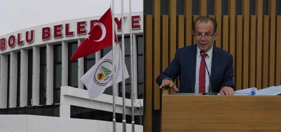 Bolu Belediye Başkanı Tanju Özcan, kargo uçağının düşmesi sonucu 20 askerin