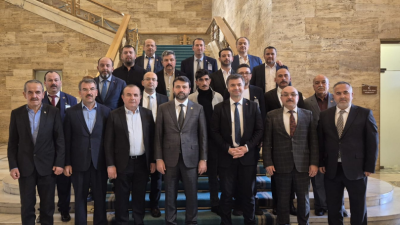 Eflani Belediye Başkanı Hüsnü Akın, AK Parti İlçe Başkanı Hüseyin