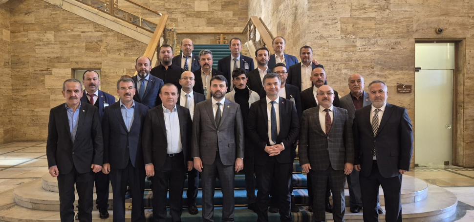 Eflani Belediye Başkanı Hüsnü Akın, AK Parti İlçe Başkanı Hüseyin