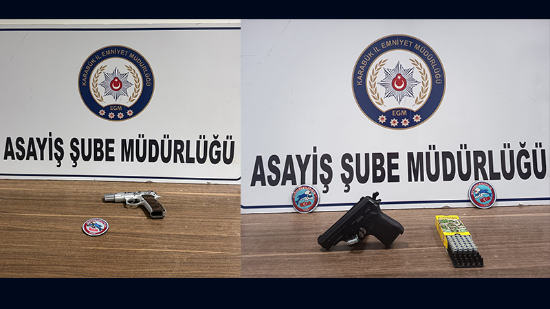 Karabük’te İl Emniyet Müdürlüğü Asayiş Şube Müdürlüğü ekipleri tarafından 13-23