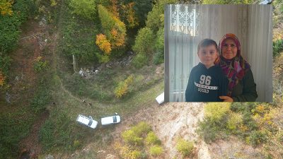 Kastamonu'nun Bozkurt ilçesinde 9 gün önce 5 yaşındaki oğluyla evden