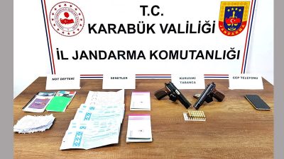 Karabük’te tefecilik soruşturmasında 4 milyon liralık para hareketi tespit edildi.
